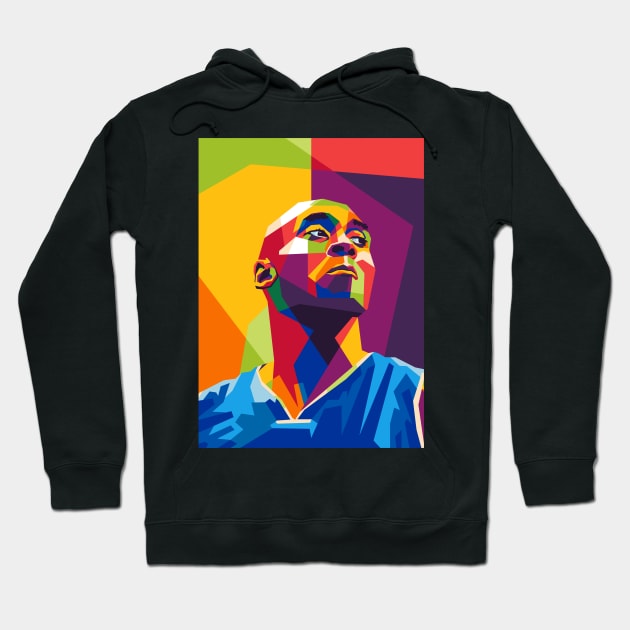 lakers bryant wpap Hoodie by cool pop art house